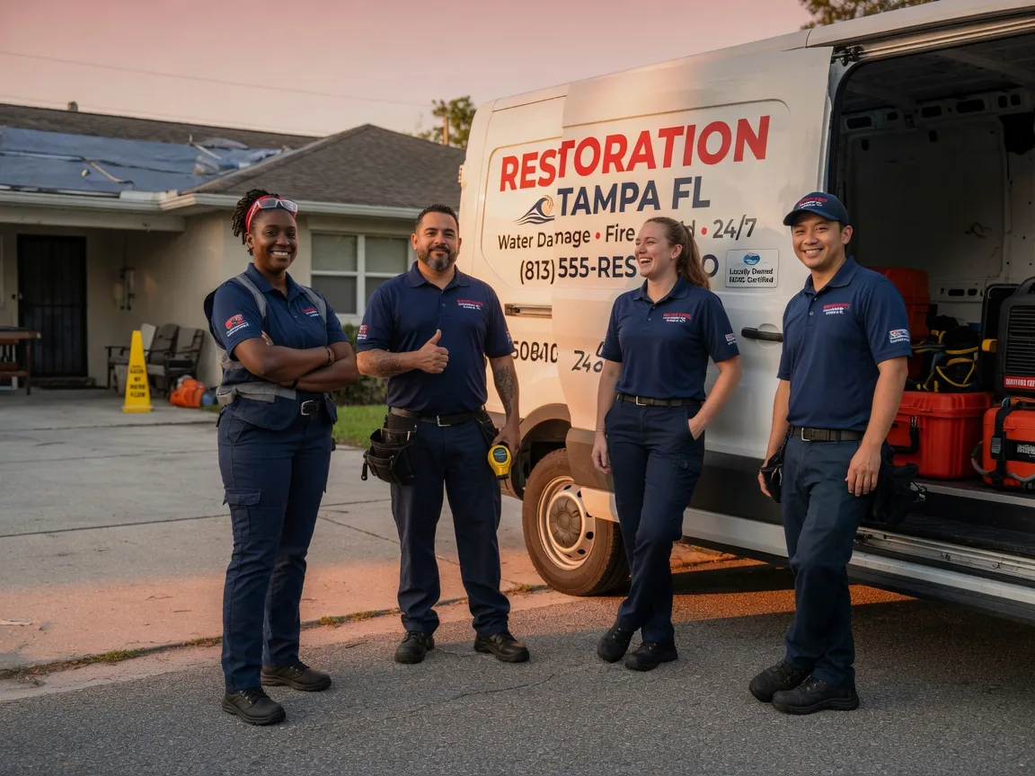 Water Damage Restoration company in Mannsville, OK